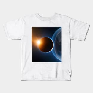 Solar Eclipse April 8 2024 Totality Kids T-Shirt